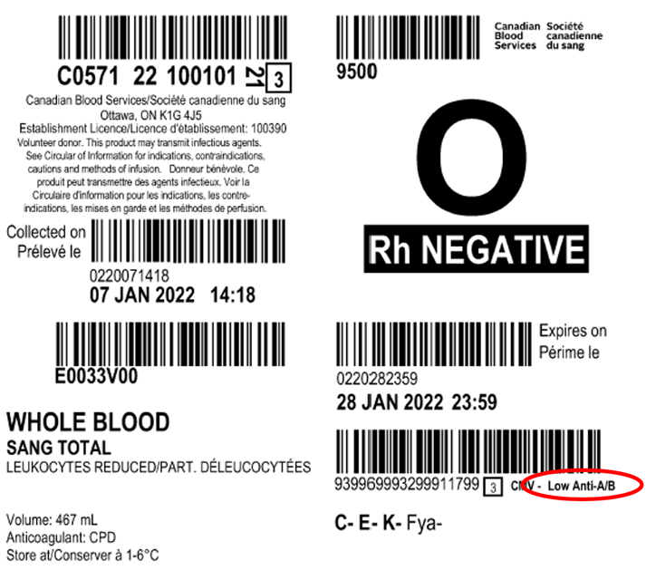 Image of a LrWB label